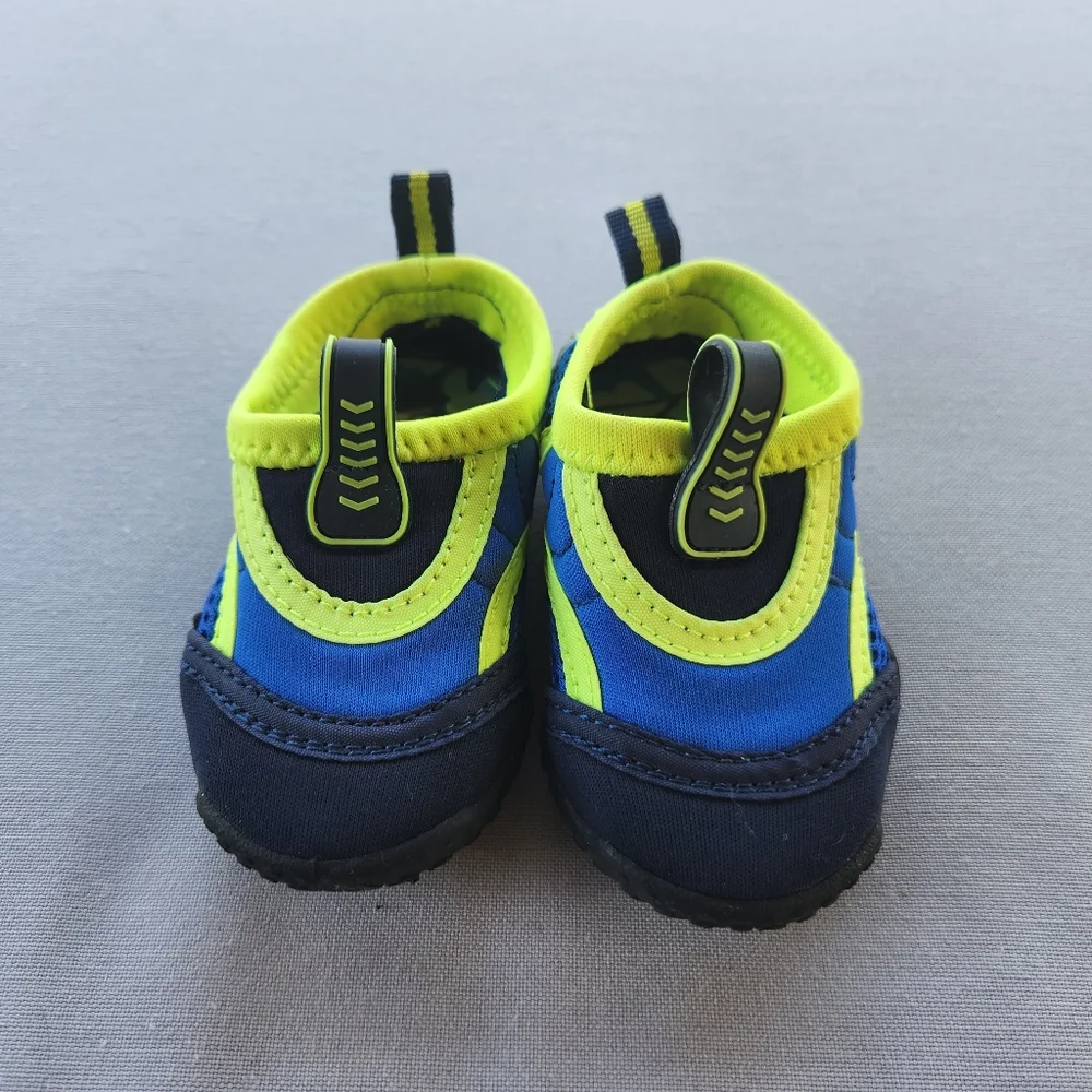 Koala kids blue and yellow water shoes